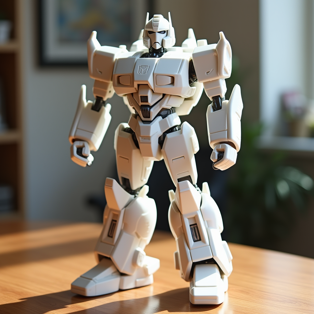Servicing a robotic human form using replacement components